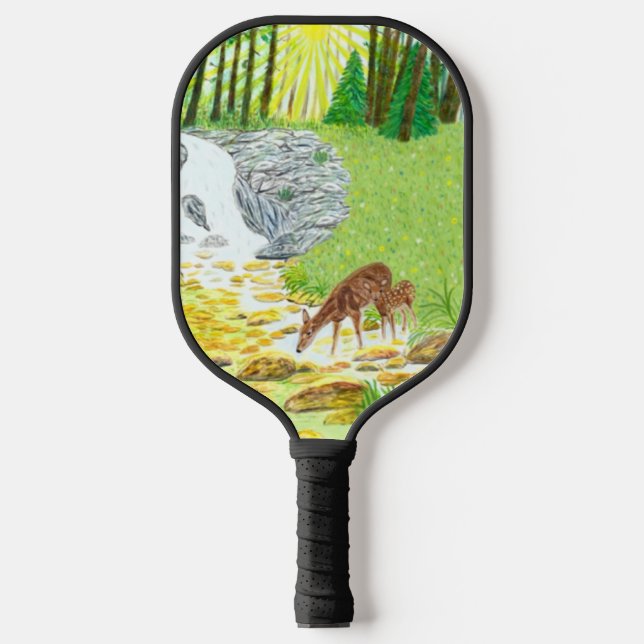 Palas De Pickleball Cierva y cervatillo (Anverso)