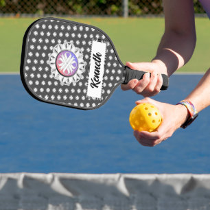 Palas De Pickleball Cinta blanca del amante de Kenneth Yoncich
