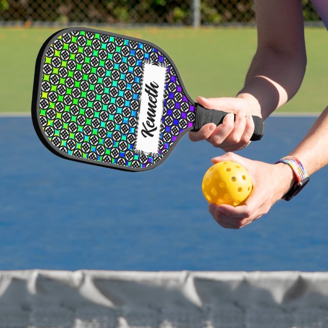 Palas De Pickleball Círculo de nueve por Kenneth Yoncich (in situ)
