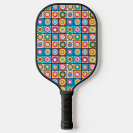 Palas De Pickleball Círculos inspirados en Kandinsky