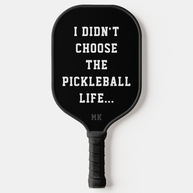 Palas De Pickleball Cita divertida de la vida de las bolas de bolas de (Anverso)