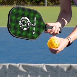 Palas De Pickleball Clan Arthur Escudo Badge & Tartán