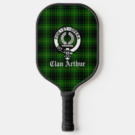Palas De Pickleball Clan Arthur Escudo Badge & Tartán