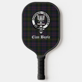 Palas De Pickleball Clan Boyle Escudo Badge & Tartan