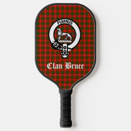 Palas De Pickleball Clan Bruce Escudo Badge & Tartan Personalizado