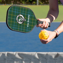 Palas De Pickleball Clan Kennedy Escudo Badge & Tartán