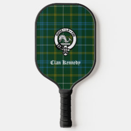 Palas De Pickleball Clan Kennedy Escudo Badge & Tartán