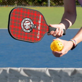 Palas De Pickleball Clan MacBean Escudo Badge & Tartan Personalizado
