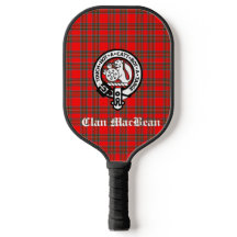 Clan MacBean Escudo Badge & Tartan Personalizado