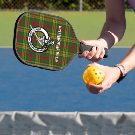 Palas De Pickleball Clan MacMillan Escudo Badge & Tartán