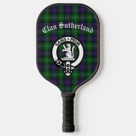 Palas De Pickleball Clan Sutherland Escudo y Tartán
