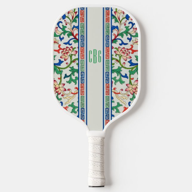 Palas De Pickleball Clásica Chinoiserie Pickleball Paddle (Anverso)