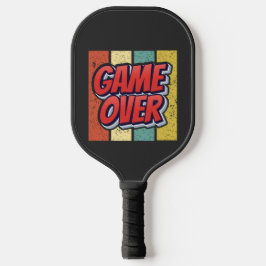 Palas De Pickleball Classic Retro Game Over.