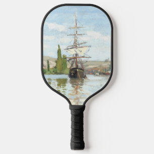 Palas De Pickleball Claude Monet. Buques montando en el Sena en Ruán
