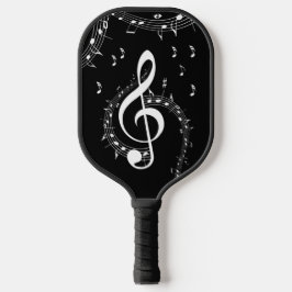 Palas De Pickleball Climactic G Clef Music Black