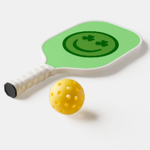 Palas De Pickleball Clover Eyes Happy Face Pickleball Paddle