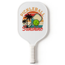 Club de Pickleball Vintage Sunshine Pala Retro