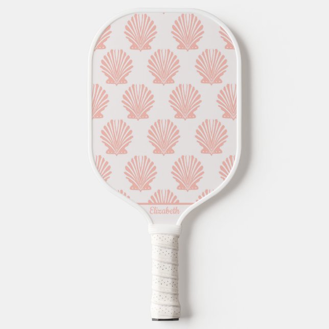Palas De Pickleball Coastal Pastel Seashells (Anverso)