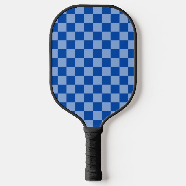 Palas De Pickleball Cobalt Blue Checkerboard (Anverso)
