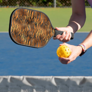 Palas De Pickleball Cobre y Raya de Tigre Negro