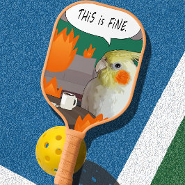 Palas De Pickleball Cockatiel Esto Es Un Buen Meme De Ave Graciosa Sar