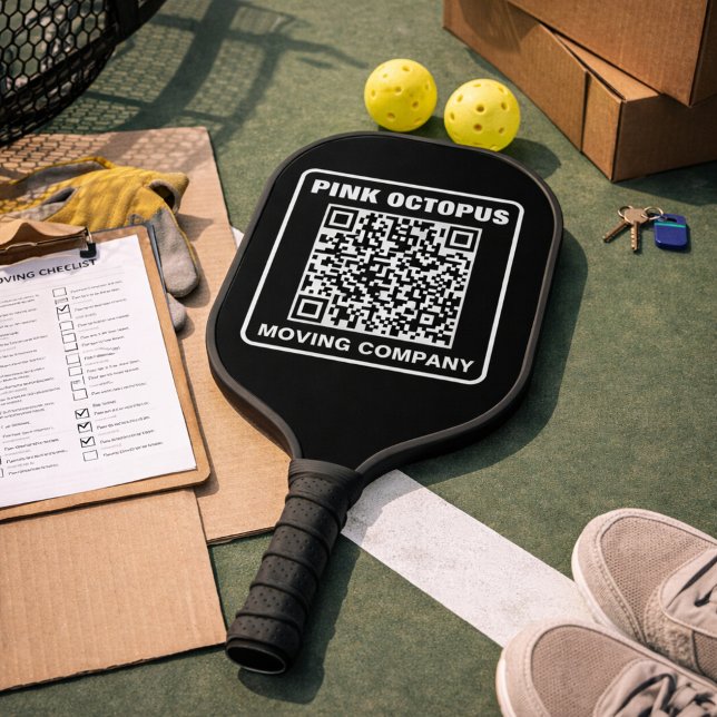 Palas De Pickleball Código QR de Marketing Empresarial (Subido por el creador)