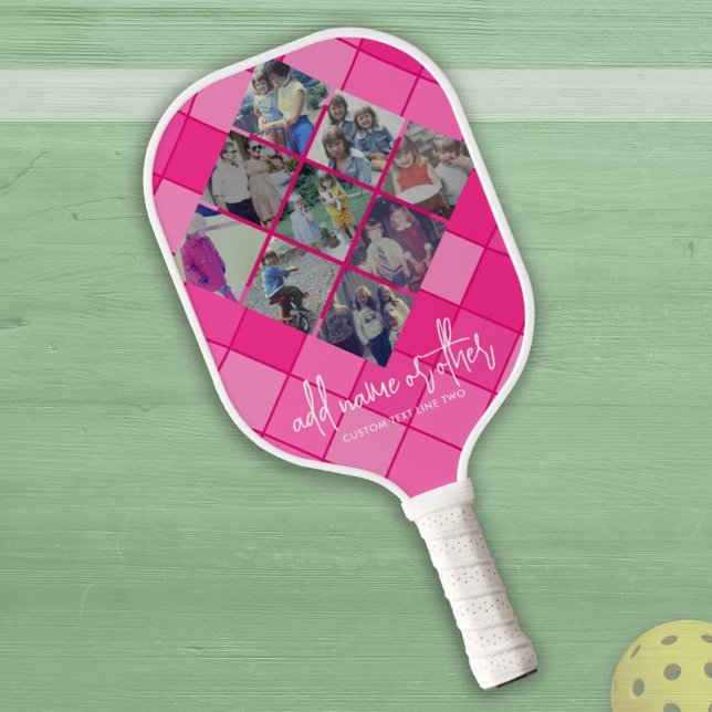 Palas De Pickleball Collage de patrones de diamantes de 9 fotos - Giro (Subido por el creador)