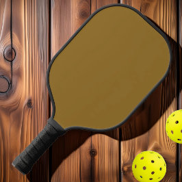 Palas De Pickleball Color cálido del desierto sólido de mediados de si