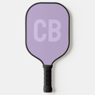 Palas De Pickleball Color de tendencia suave violeta paleta de bola de
