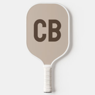 Palas De Pickleball Color de tendencia Taupe suave / Paddle de bolas d
