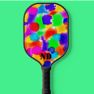 Palas De Pickleball Color del arcoiris personalizado
