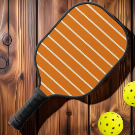 Palas De Pickleball Color del cítrico cálido a rayas de mediados del s