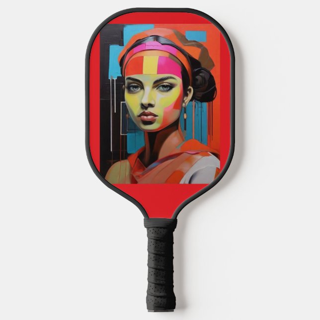 Palas De Pickleball Color Flow /Artistic Pickleball Paddle (Anverso)