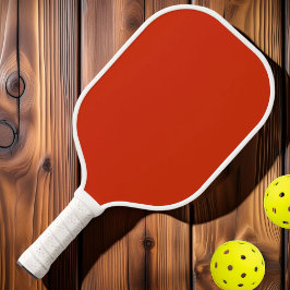 Palas De Pickleball Color moderno de Naranja de sangre sólida de media