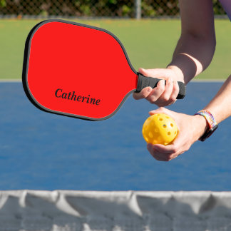 Palas De Pickleball Color rojo sólido | Clásico Personalizado