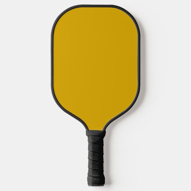 Palas De Pickleball Color sólido amarillo mostaza (Anverso)