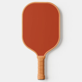 Palas De Pickleball Color sólido de la calabaza rusto quemada