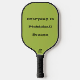 Palas De Pickleball Color sólido de la temporada de primavera verde de