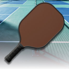Palas De Pickleball Color sólido Mocha marrón | Clásica | Elegante