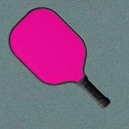 Palas De Pickleball Color sólido neón rosado