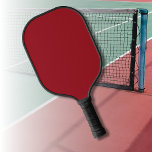 Palas De Pickleball Color sólido rojo rubí | Clásica | Elegante<br><div class="desc">Color sólido rojo rubí | Clásica | Elegante | Trendy | Elegante | Regalo</div>