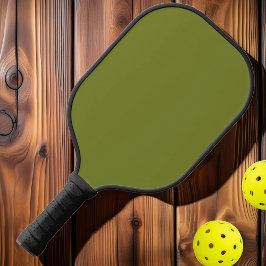 Palas De Pickleball Color verde salvaje y sólido moderno de mediados d
