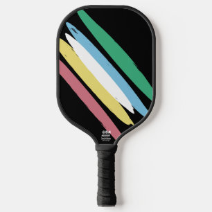 Palas De Pickleball Colores De Concienciación Del Mes Del Orgullo De L