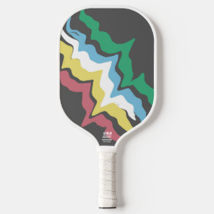 Palas De Pickleball Colores De Concienciación Del Mes Del Orgullo De L