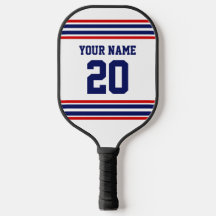 Colores DIY Team Jersey Stripes Blue Red SV