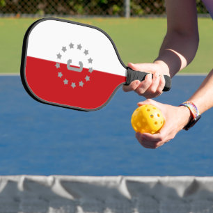 Palas De Pickleball Colores universitarios Firma Paddle