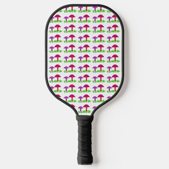 Palas De Pickleball Coloridos champiñones Pickleball Paddle (Anverso)