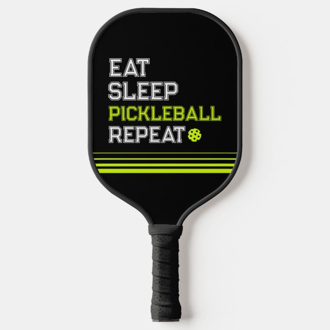 Palas De Pickleball Come Repite Pickleball Divertido  (Anverso)
