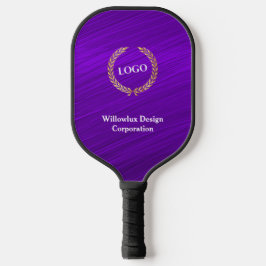 Palas De Pickleball Compañía promocional con logotipo comercial Purple