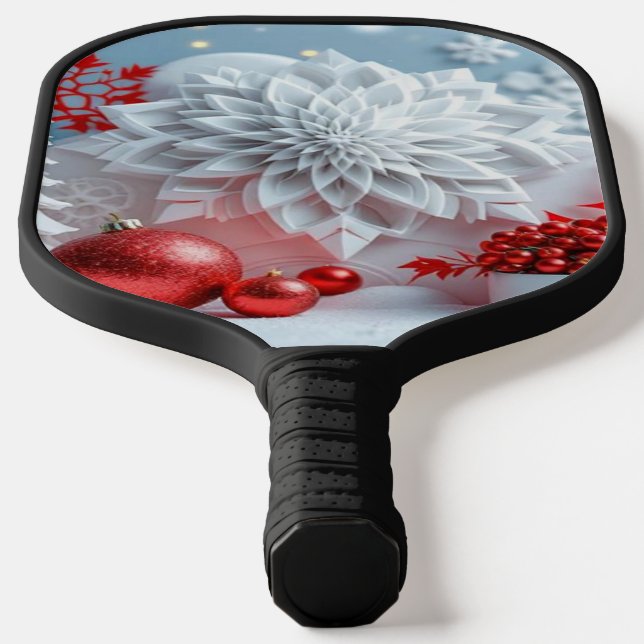 Palas De Pickleball Composición de Flor de Invierno (Distribución)